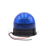 Gyrophare LED bleu 12-24 volt avec fils d'alimentation électrique