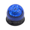 Gyrophare LED bleu 12-24 volt vue latérale